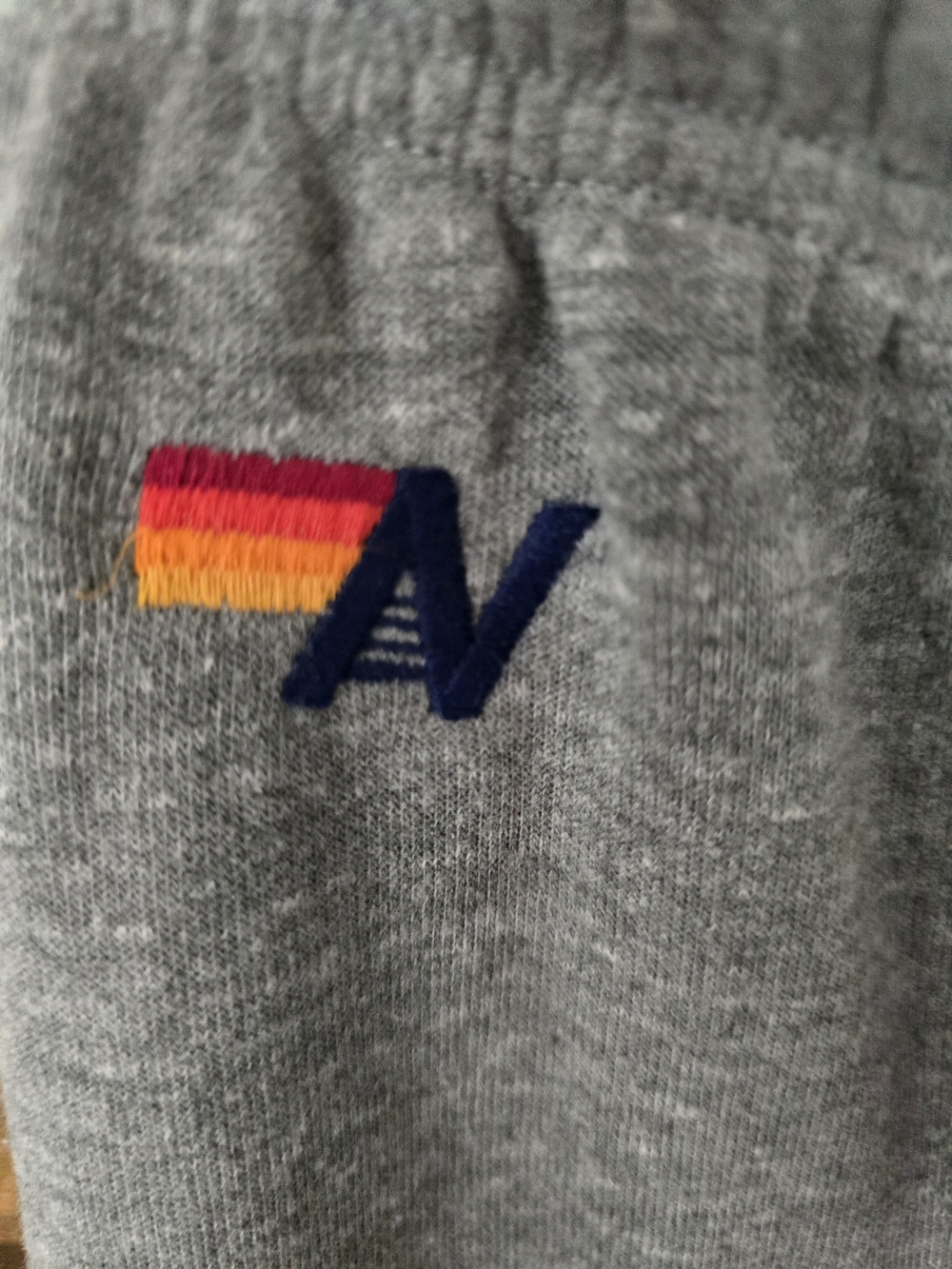 Aviator Nation Gray Lightning Bolt Joggers Medium - Picture 3 of 7